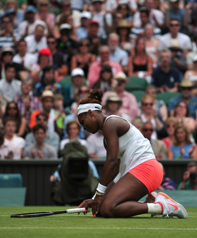 女王セレーナが4回戦敗退、ウィンブルドン選手権