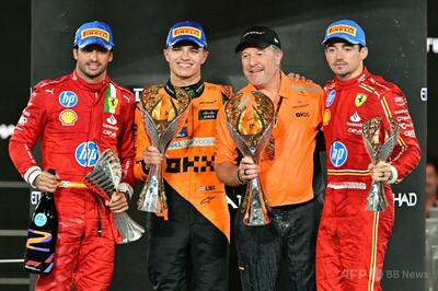 ノリスが最終戦アブダビGP優勝 マクラーレンはコンストラクターズ制覇