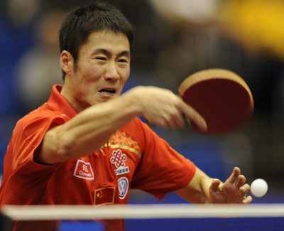 王励勤 五輪王者を破り決勝進出、世界卓球