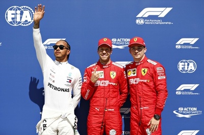 ベッテル、終盤にハミルトンかわしPP獲得 カナダGP