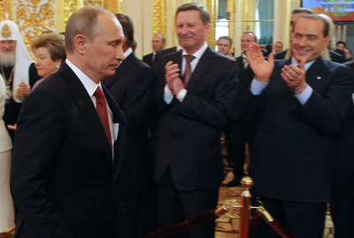 プーチン氏、ロシア大統領に就任 4年ぶりの復帰