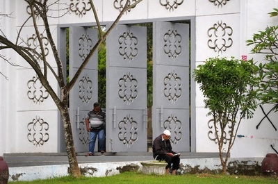 インド洋大津波から12年、犠牲者に祈り インドネシア・アチェ