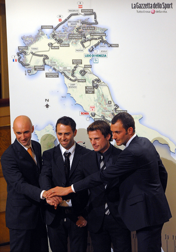 92回ジロ・デ・イタリアのコースが発表される