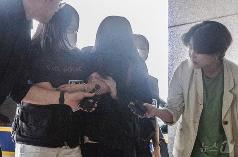 試験用紙を盗むために高校に無断侵入した疑いを受ける生徒の保護者(c)news1