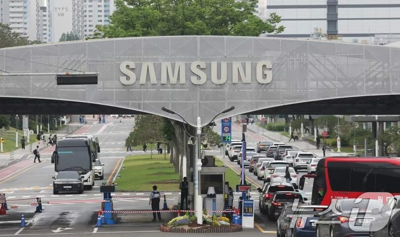 京畿道水原市にあるサムスン電子本社(c)news1