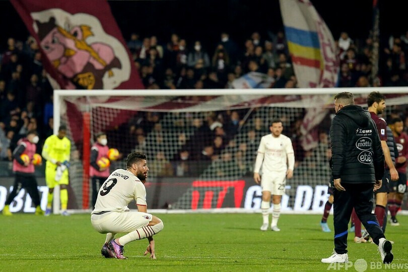 ミラン、最下位相手にドロー インテル優位に