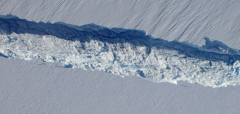 南極で氷床の割れ目拡大 巨大氷山の誕生間近か Nasa 写真3枚 国際ニュース Afpbb News