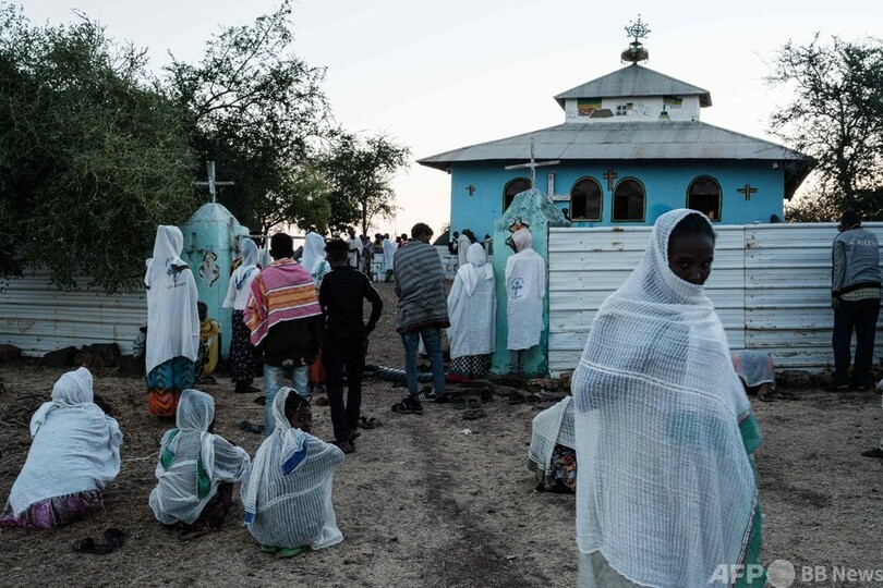 30年経て難民キャンプに逆戻り、嘆くエチオピア人ら 再開した教会で平和祈る