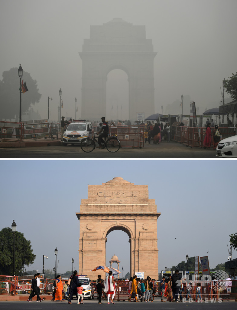 【記者コラム】息をするたびに──インド・ニューデリー