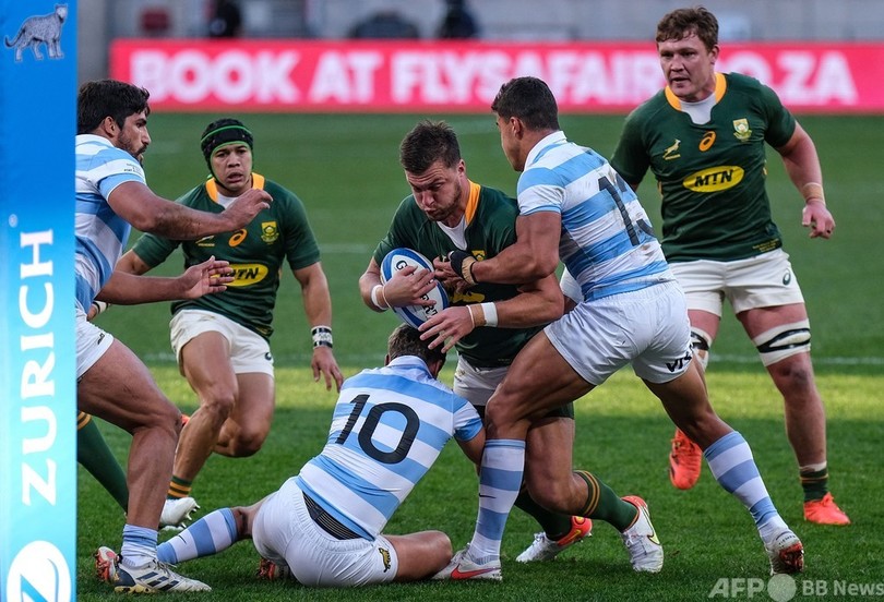 南アがアルゼンチンに連勝 ザ・ラグビーチャンピオンシップ