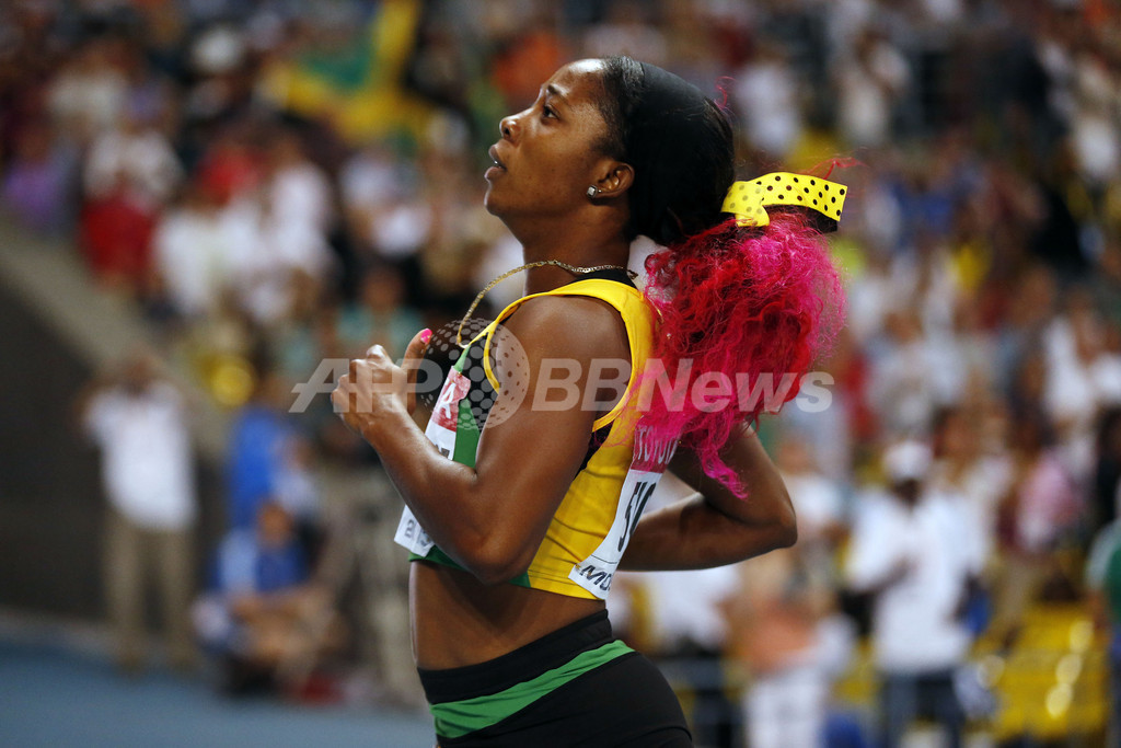 フレイザー・プライスが女子短距離2冠達成、第14回世界陸上 写真10枚 国際ニュース：AFPBB News