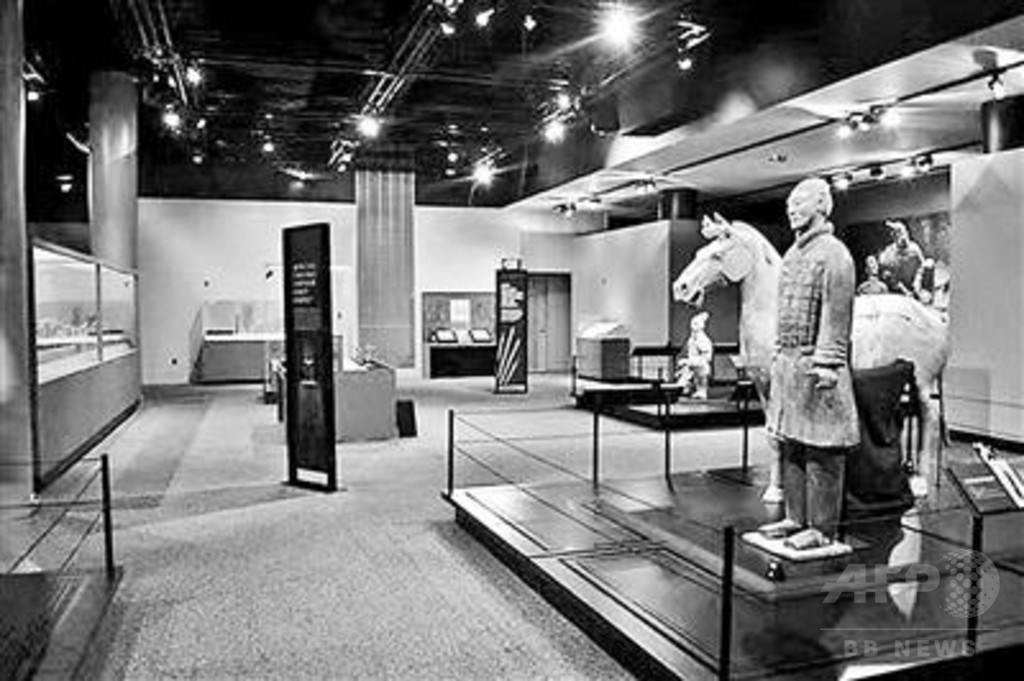 展示先の米博物館で兵馬俑の指折られる 「過去260回の海外展で初めて」 展示先の米博物館で兵馬俑の指折られる 「過去260回の海外展で初めて」