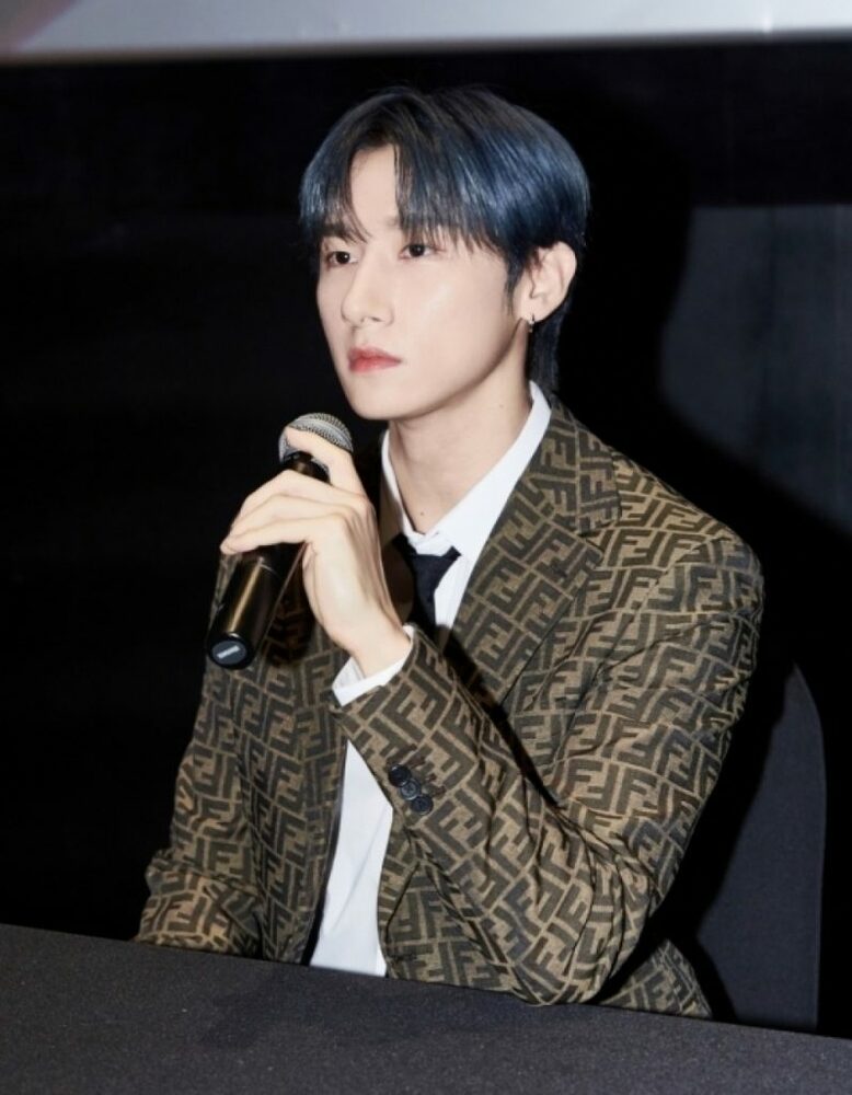 MONSTA X I.M、「OVERDRIVE」発売記念の記者会見に出席 写真枚 国際