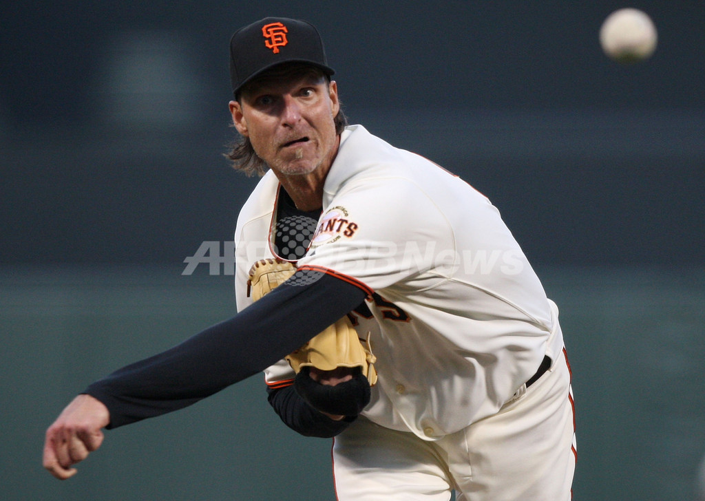 ランディ・ジョンソン／”300勝” ボブルヘッド人形 (2009／ジャイアンツ