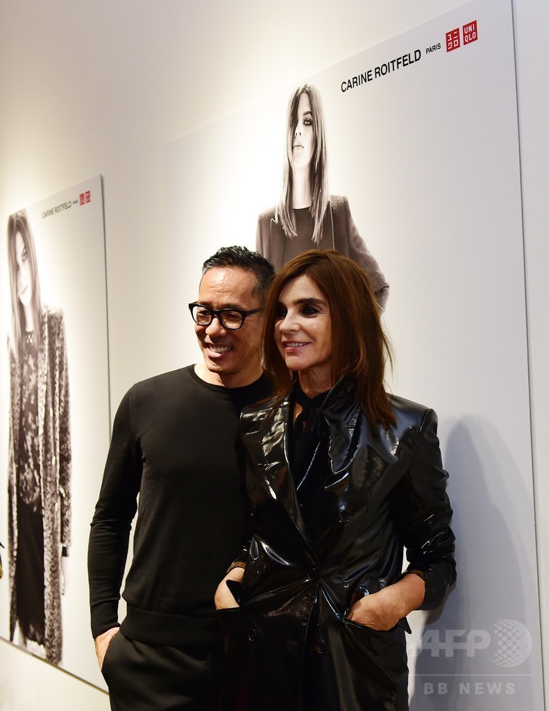 カリーヌ・ロワトフェルド来日、ユニクロコラボ29日発売開始へ