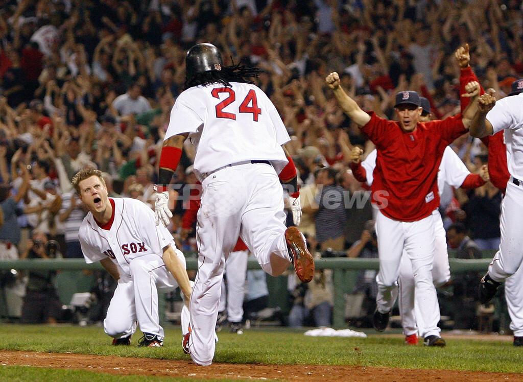 レッドソックス エンゼルスをサヨナラで降し2連勝 写真31枚