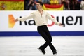 フィギュアスケート欧州選手権、男子シングル・フリースケーティング（FS）。演技に臨むハビエル・フェルナンデス（2019年1月26日撮影）。(c)Kirill KUDRYAVTSEV / AFP