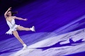 平昌冬季五輪、フィギュアスケートのエキシビションに臨むケイトリン・オズモンド（2018年2月25日撮影）。(c)AFP/Mladen ANTONOV