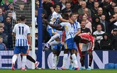 ブライトンがマンU撃破で開幕連勝 三笘が先制点アシスト