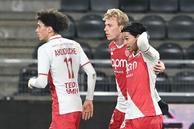 モナコ快勝 欧州CL出場圏内の3位に浮上 写真4枚 国際ニュース：AFPBB News