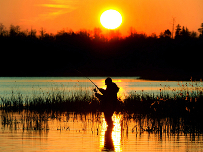 絶景の釣りスポット、ベラルーシ
