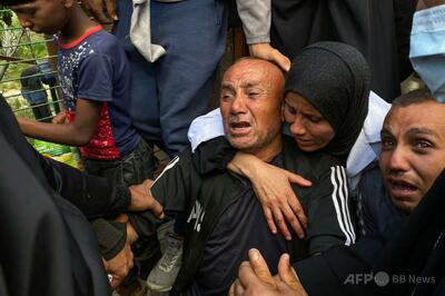 国連、ガザ支援拠点周辺の攻撃は「戦争犯罪」