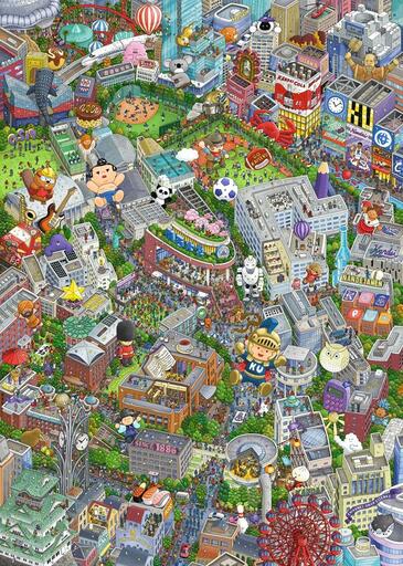 ◆いろんな人、いろんな個性、ぜんぶミックス!!◆ 世界的デザインスタジオが描いた