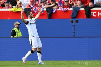 レバークーゼン劇的勝利で連覇の望みつなぐ 後半ATに決勝点