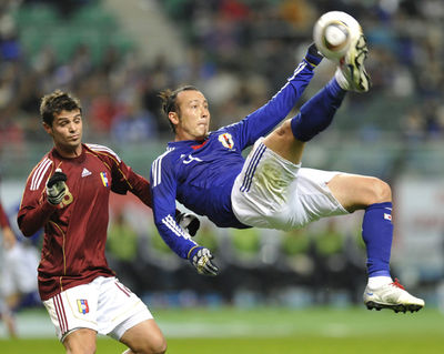 日本 2010年国内初戦は無得点ドロー、国際親善試合