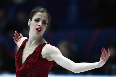 コストナーがけがで世界フィギュア欠場、国別対抗戦出場には望み