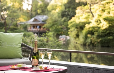 「ペリエ ジュエ シャンパンガーデン」京都で開催、7/21まで