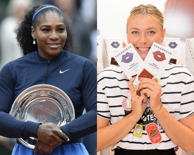 シャラポワが首位陥落、セレーナが女子選手の長者番付でトップに