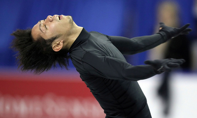 開幕を控え高橋大輔らが公式練習、フィギュアGP第6戦