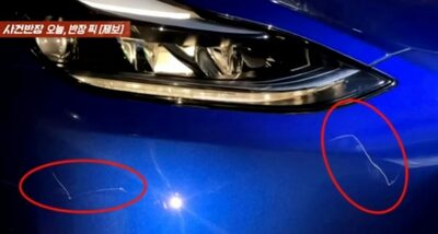 石で車を傷つけた韓国の高齢者「我が家の前に駐車」で不満…常習犯という