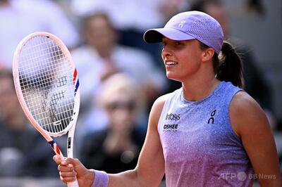 シフィオンテクがラドゥカヌに圧勝 サバレンカも3回戦へ 全仏OP