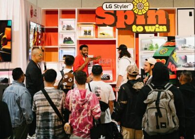 韓国LG、有名デザイナーと米スニーカーコレクターを攻略…Shoe Care/Shoe Case展示