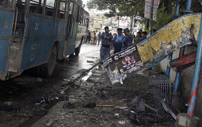 ネパールで3件の爆発、2人が死亡、およそ30人負傷