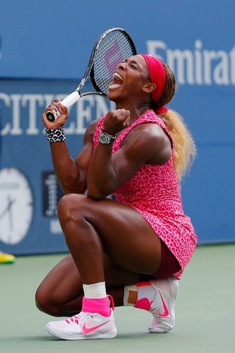 セレーナがマカロワに快勝し決勝へ、全米オープン