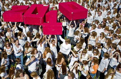 世界各地から「赤毛」が大集合、オランダでフェスティバル