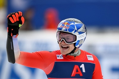 オデルマットが総合3連覇 アルペンW杯