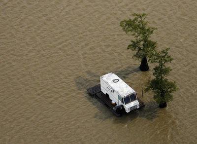 ハリケーン「グスタフ」の爪あと