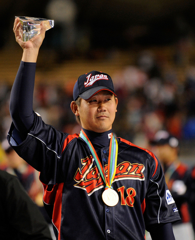松坂が2大会連続で最優秀選手に、第2回WBC