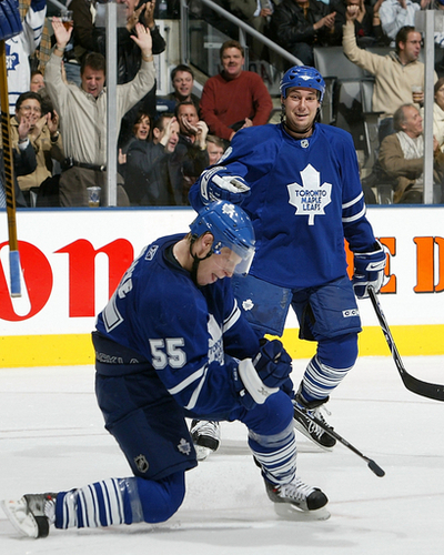 メープルリーフス ライトニングに6-1で快勝