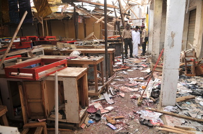 連日の爆発で40人超死亡、少女自爆も ナイジェリア