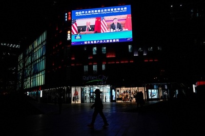 米中首脳、台湾めぐり互いをけん制 オンライン会談