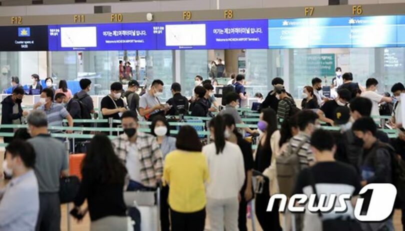 仁川国際空港出国場(c)news1