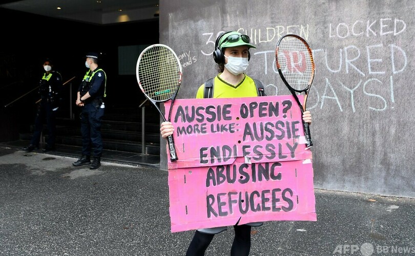 ジョコビッチ選手の一時収容で見えた難民の窮状 豪