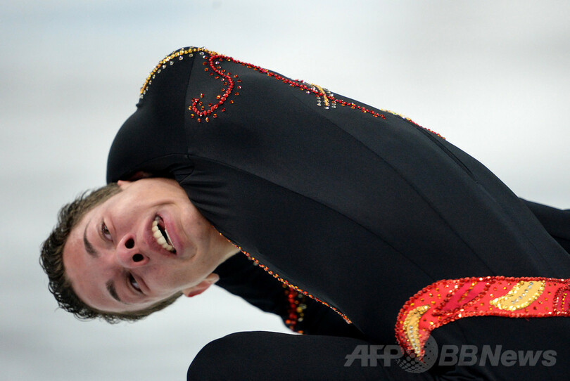 フィギュア男子SPで16位のヘンドリックス、ソチ五輪