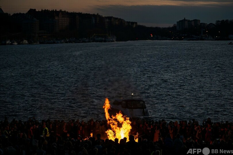 「ワルプルギスの夜」開催 スウェーデン