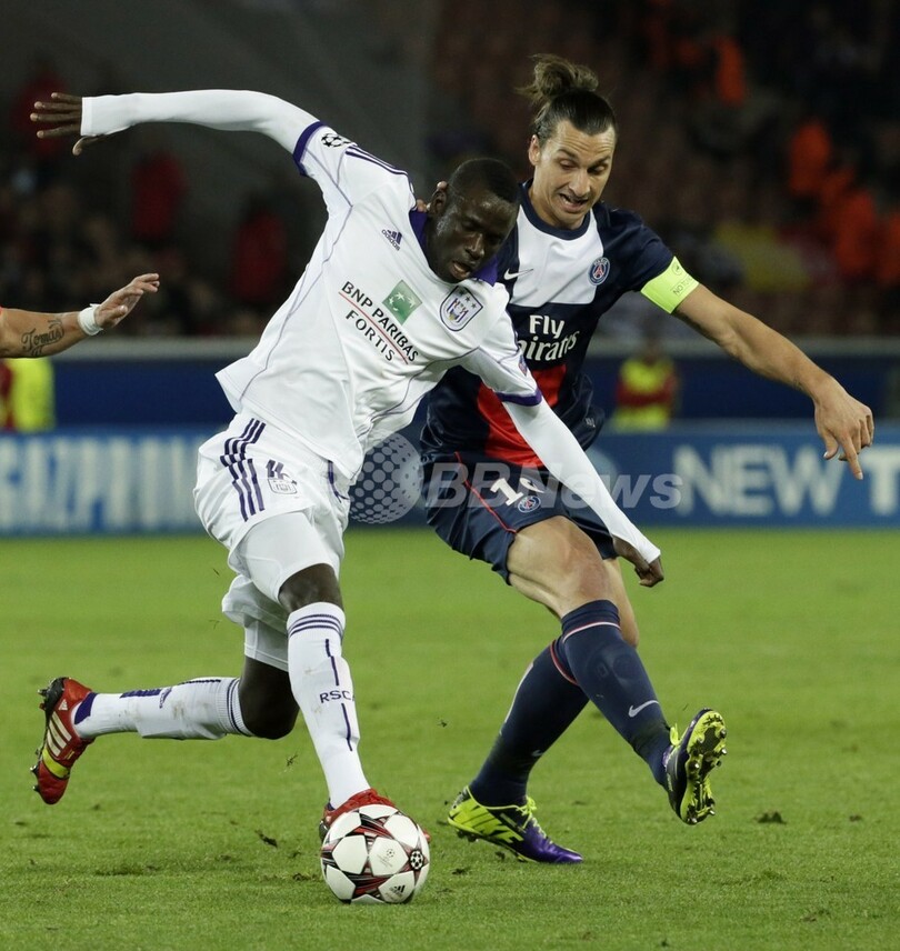 PSG、アンデルレヒトと引き分けグループ突破確定ならず 欧州CL